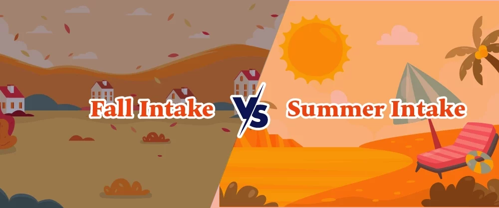 Fall vs Summer Intake